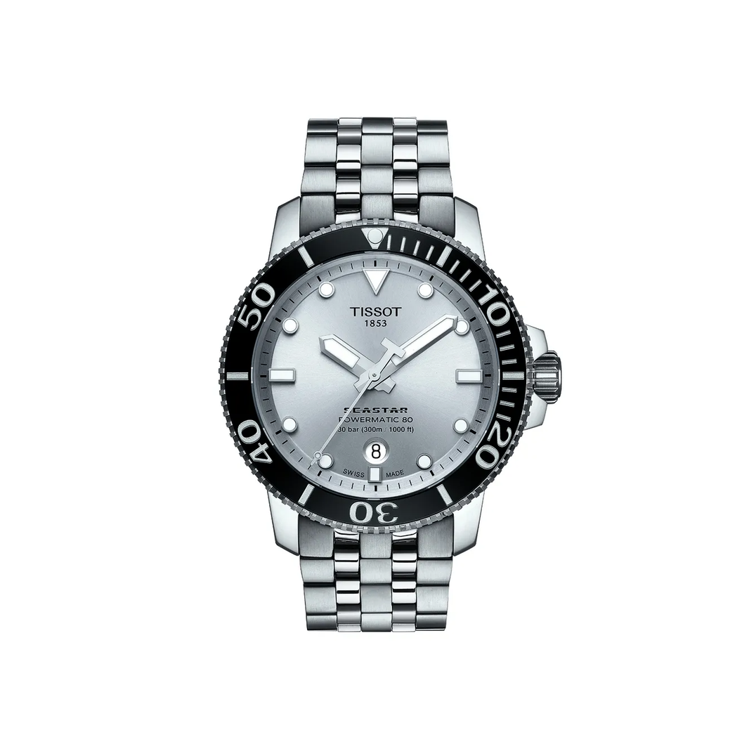 Tissot Seastar 1000 Powermatic 80 Automatic Watch 43mm