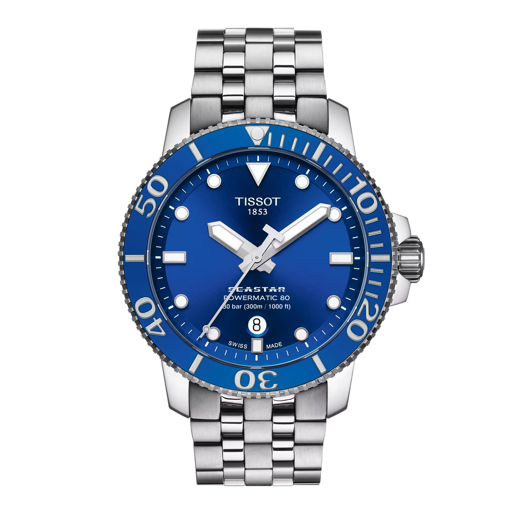 Tissot Seastar 1000 Powermatic 80 Automatic Watch 43mm