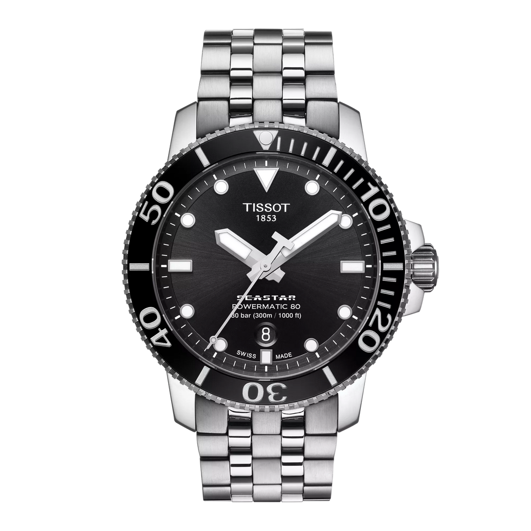 Tissot Seastar 1000 Powermatic 80 Automatic Watch 43mm