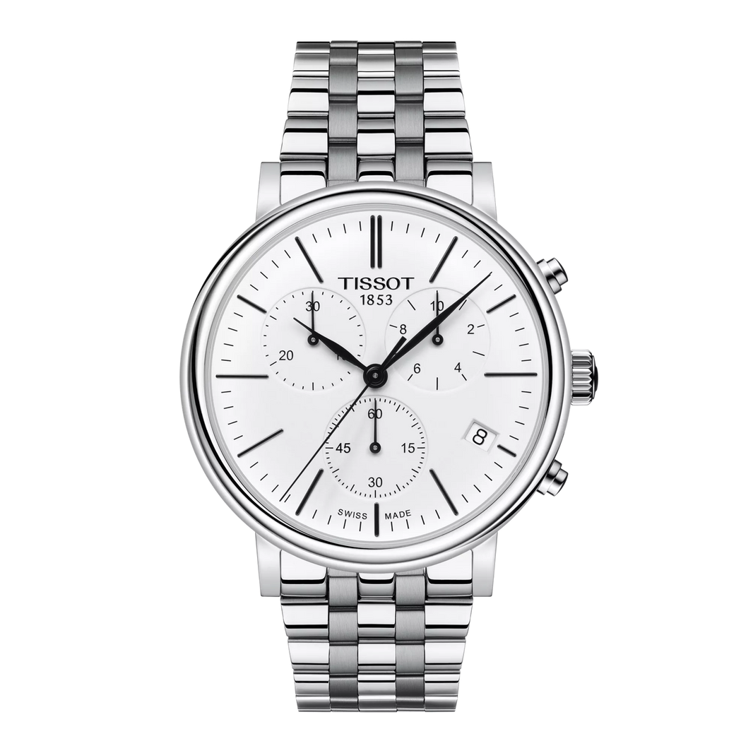 Tissot Carson Premium Chronograph Quartz Watch 41mm
