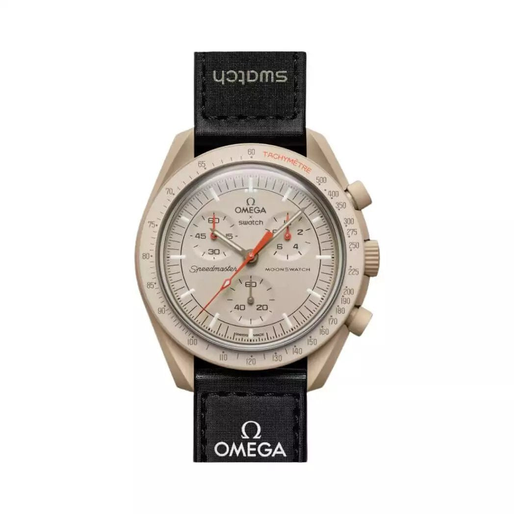 Omega X Swatch Mission To Jupiter Quartz Watch 42mm