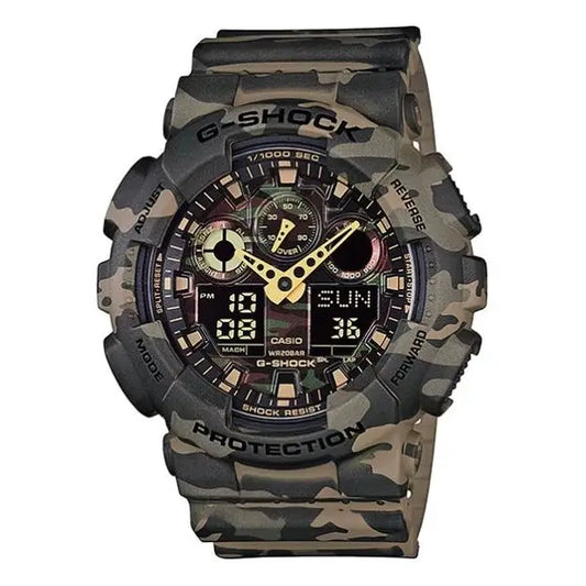 Casio G SHOCK Analog-Digital Men's Watch 55mm - GA100CM
