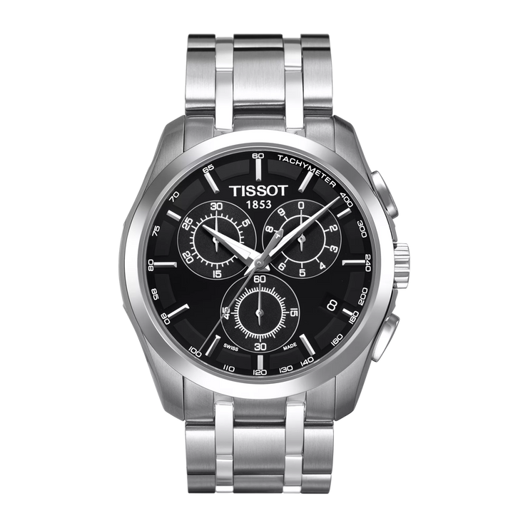 Tissot Couturier Chronograph Quartz Watch 41mm