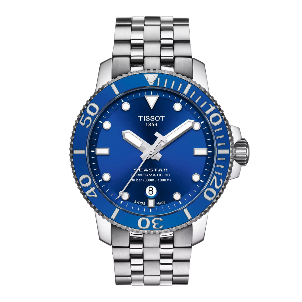 Tissot Seastar 1000 Powermatic 80 Automatic Watch 43mm