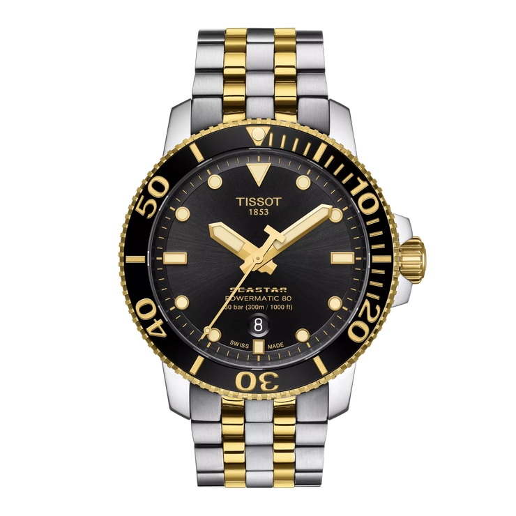 Tissot Seastar 1000 Powermatic 80 Automatic Watch 43mm