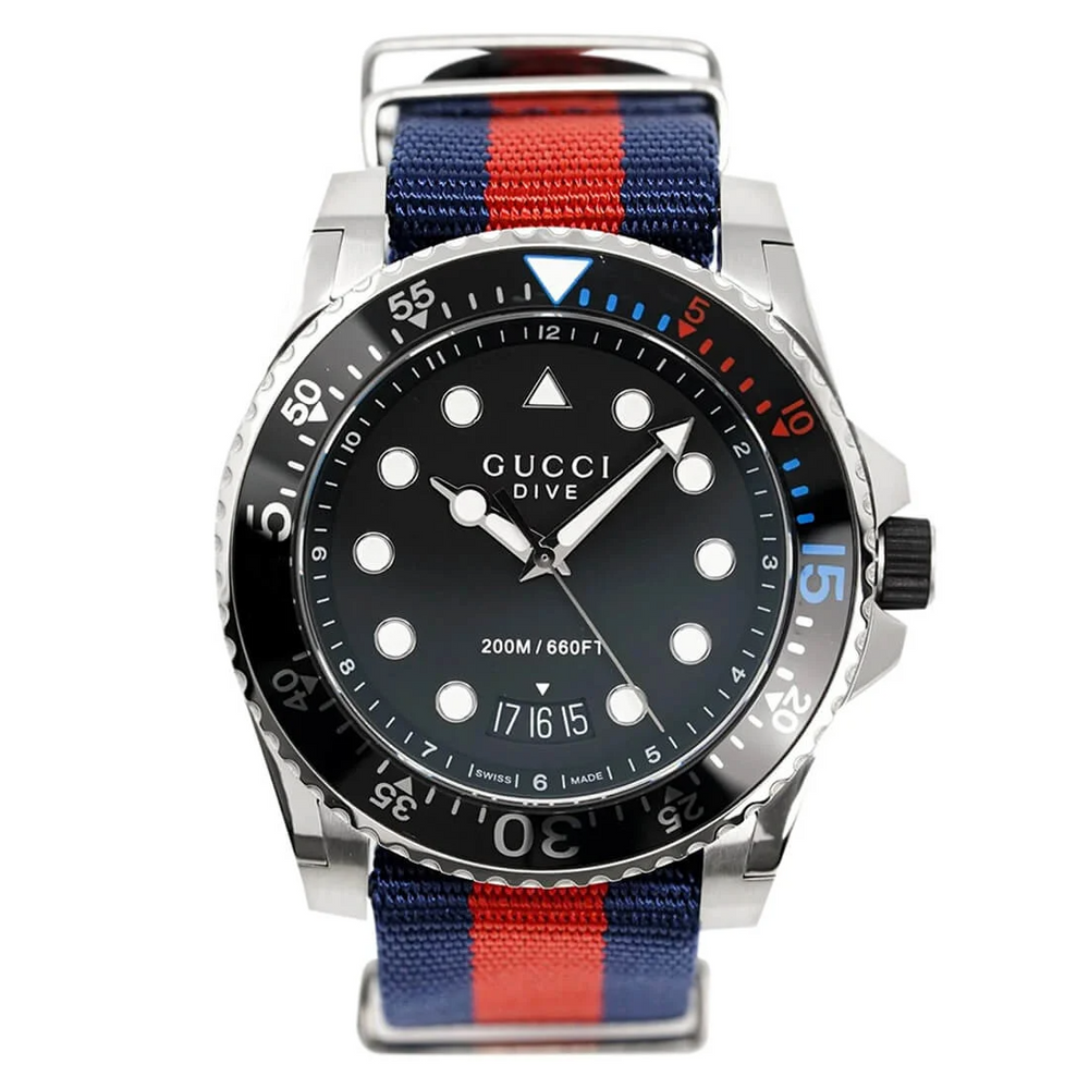 Gucci Dive Quartz Watch 45mm