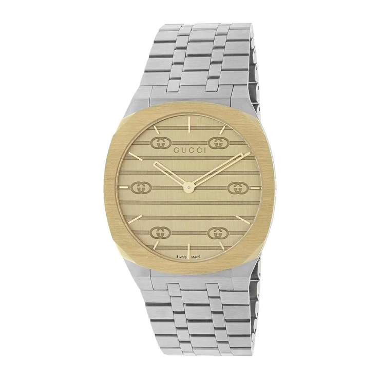 Gucci 25H Quartz Watch 34mm