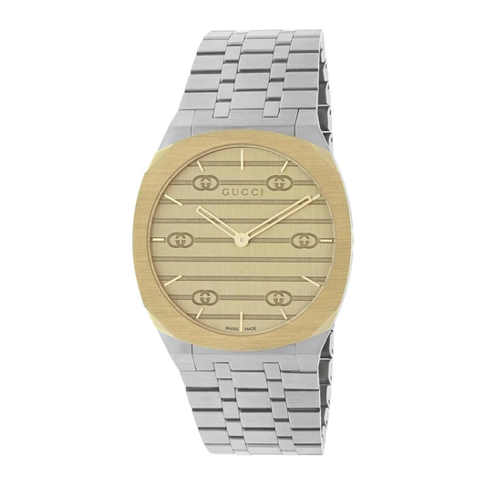 Gucci 25H Quartz Watch 34mm