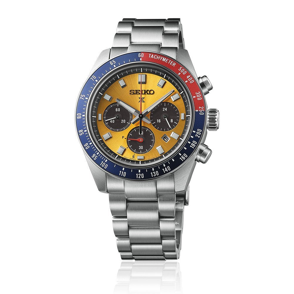 Seiko Prospex Speedtimer Solar Chronograph Watch 41.4mm