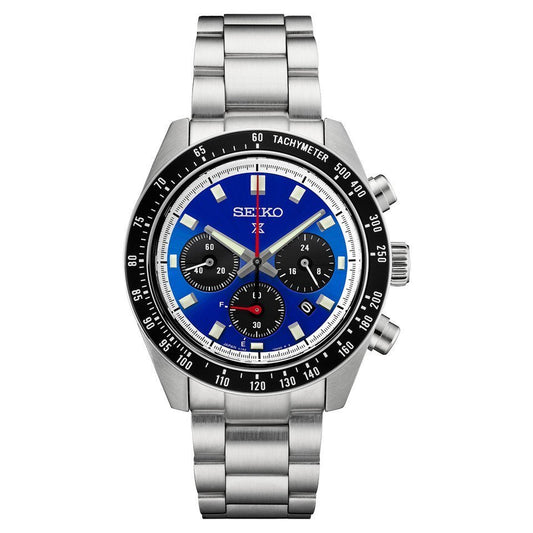 Seiko Prospex Speedtimer Solar Chronograph Watch 41.4mm