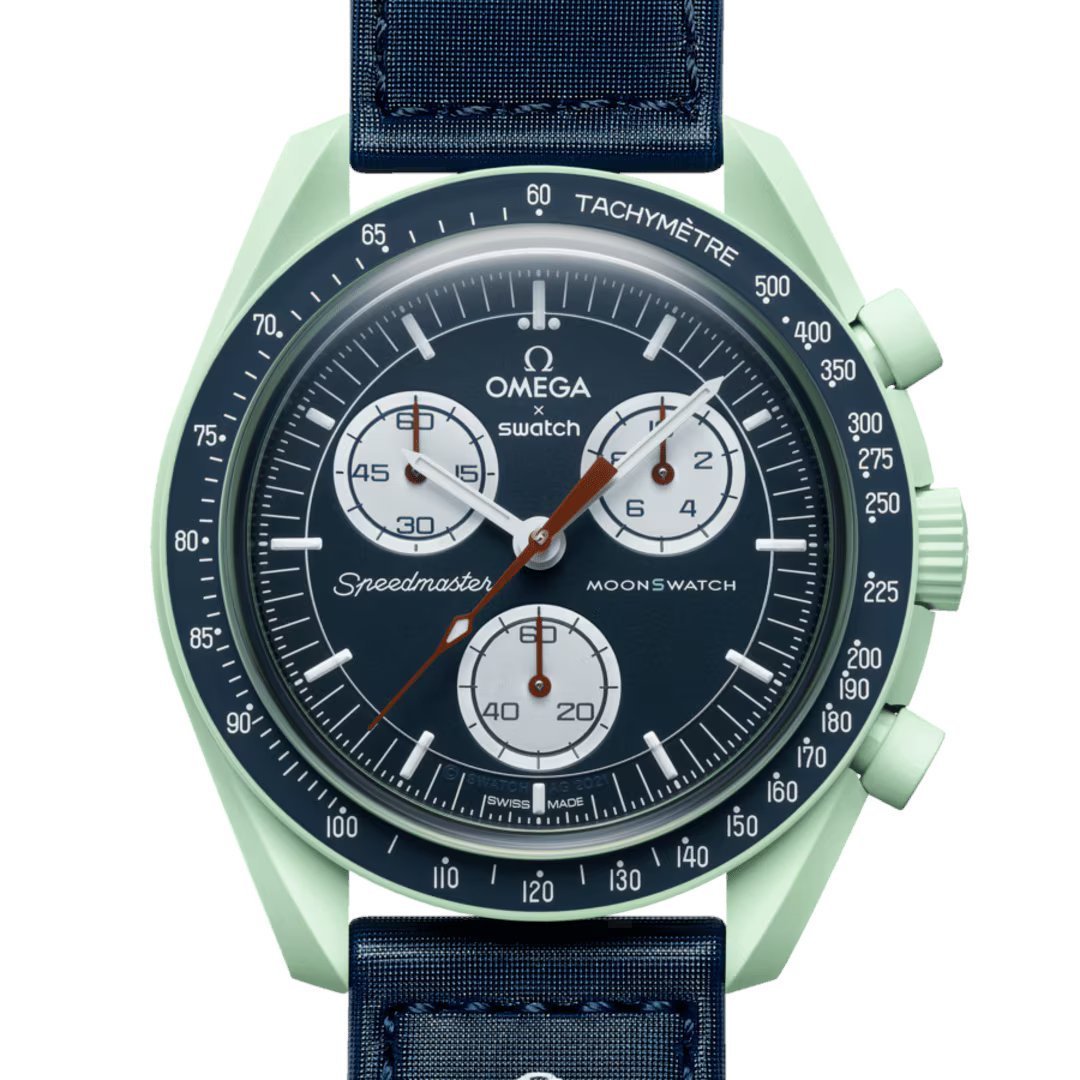 Omega X Swatch Mission To Earth Quartz Watch 42mm