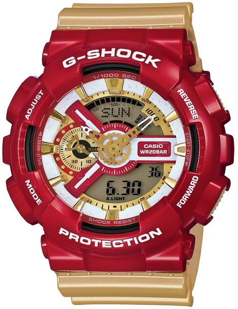 Casio G SHOCK Analog-Digital Men's Watch 55mm - GA-110CS-4AJF