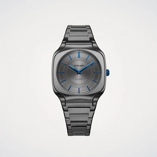 D1 Milano Titanium Square Bracelet Watch 37mm - D1-SQBJ02