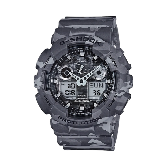 Casio G SHOCK Analog-Digital Men's Watch 55mm - GA-100CM-8ADR