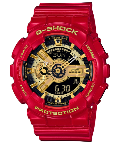 Casio G SHOCK Analog-Digital Men's Watch 50mm - GA-110VLA-4AJF